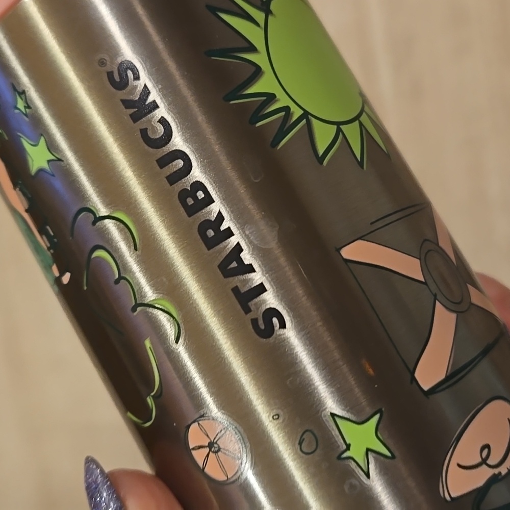 Starbuck's Florida Stainless Steel 16 Ounce Travel Tumbler - Picture 5 of 10